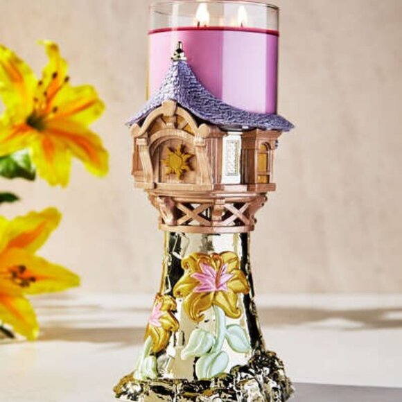 NEW❂Bath & Body Works Rapunzel Pedestal Candle Holder❂ - Picture 10 of 10